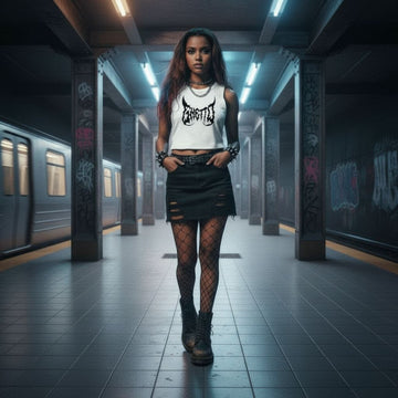 Ghettoblaster girl tank top ghetto