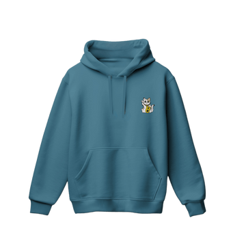 Meow Hoodie Petrol