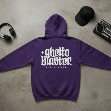 Corporate Hoodie Purple - ghettoblasterwear
