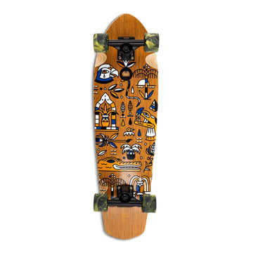 Cruiser Mid Geroglifics 32" skateboard