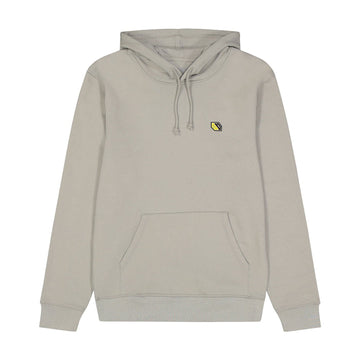 Logo Ricamo Hoodie Grey felpa