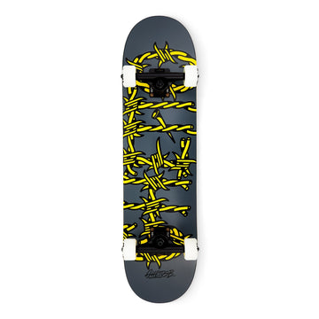 Skate per iniziare Barbed Wire Grey 7.87"