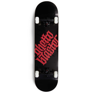 Skate per iniziare Logo black red 8.125"