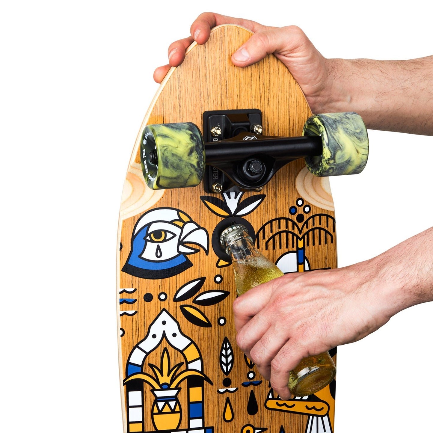 Mid Cruiser Geroglifics 32" - ghettoblasterwear