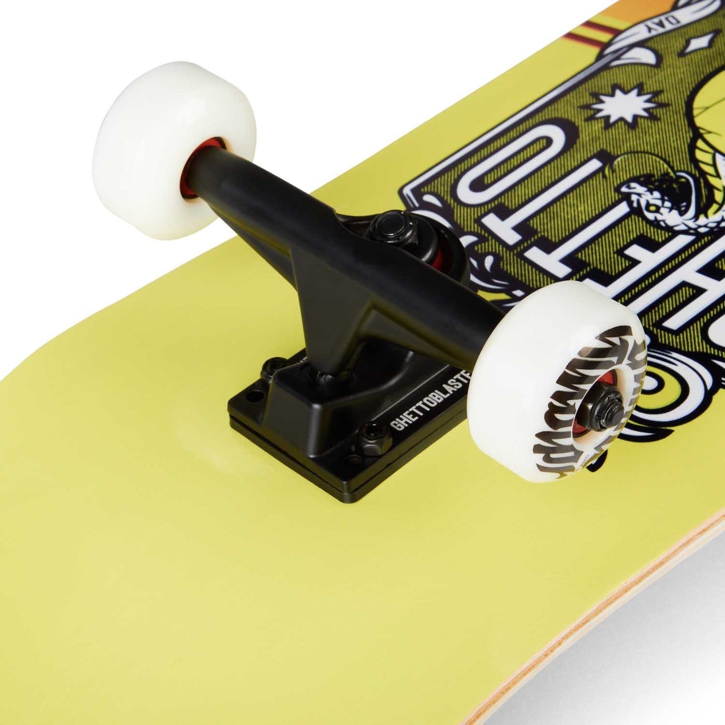Skate per iniziare Skull red yellow 8.0" - ghettoblasterwear