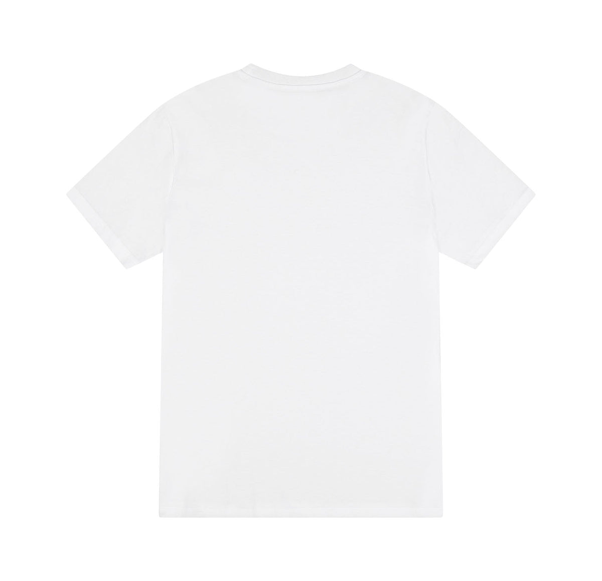 T-Shirt Logo Ricamo White - ghettoblasterwear