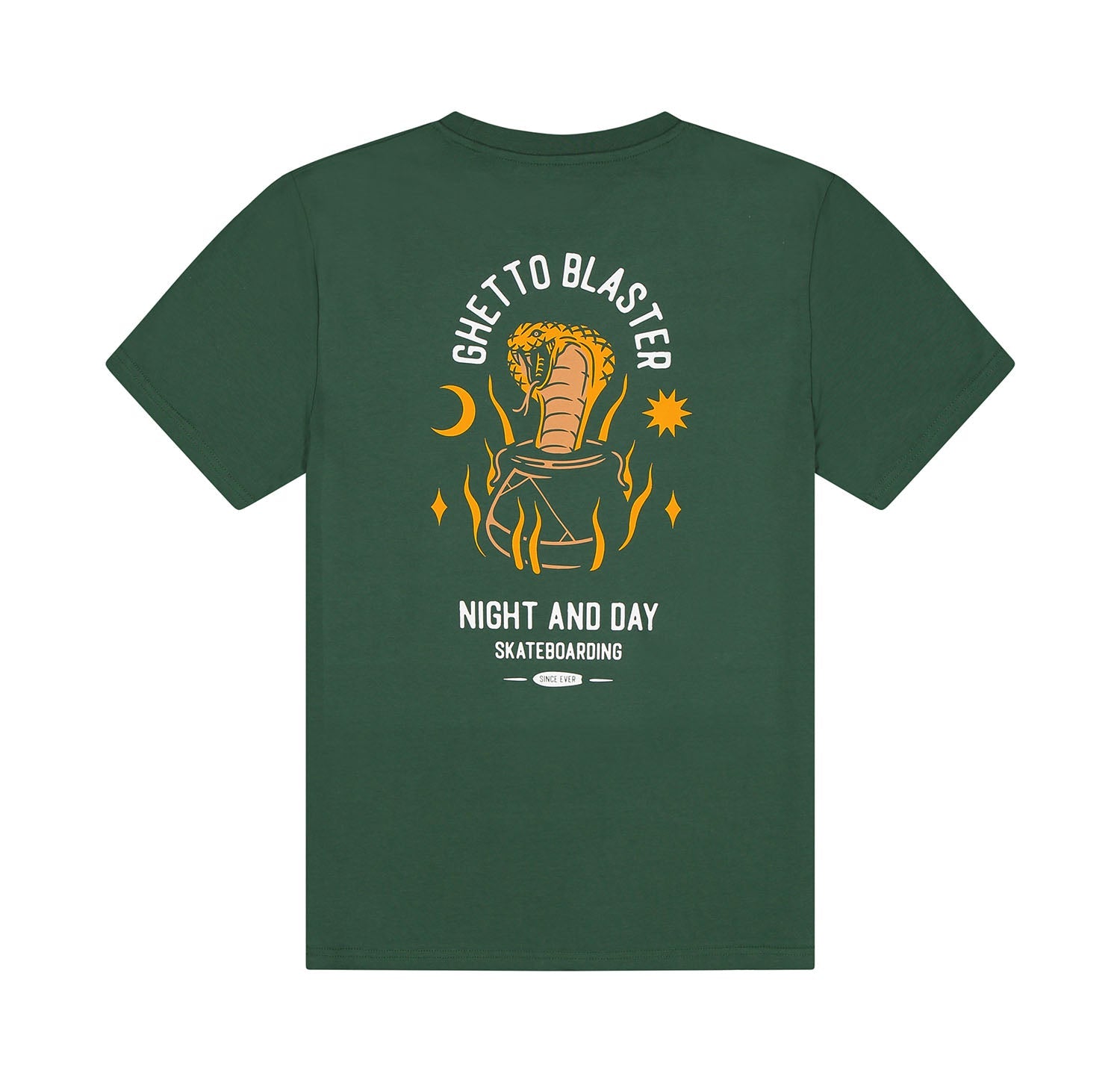 T-Shirt Snake Cobra Green - ghettoblasterwear