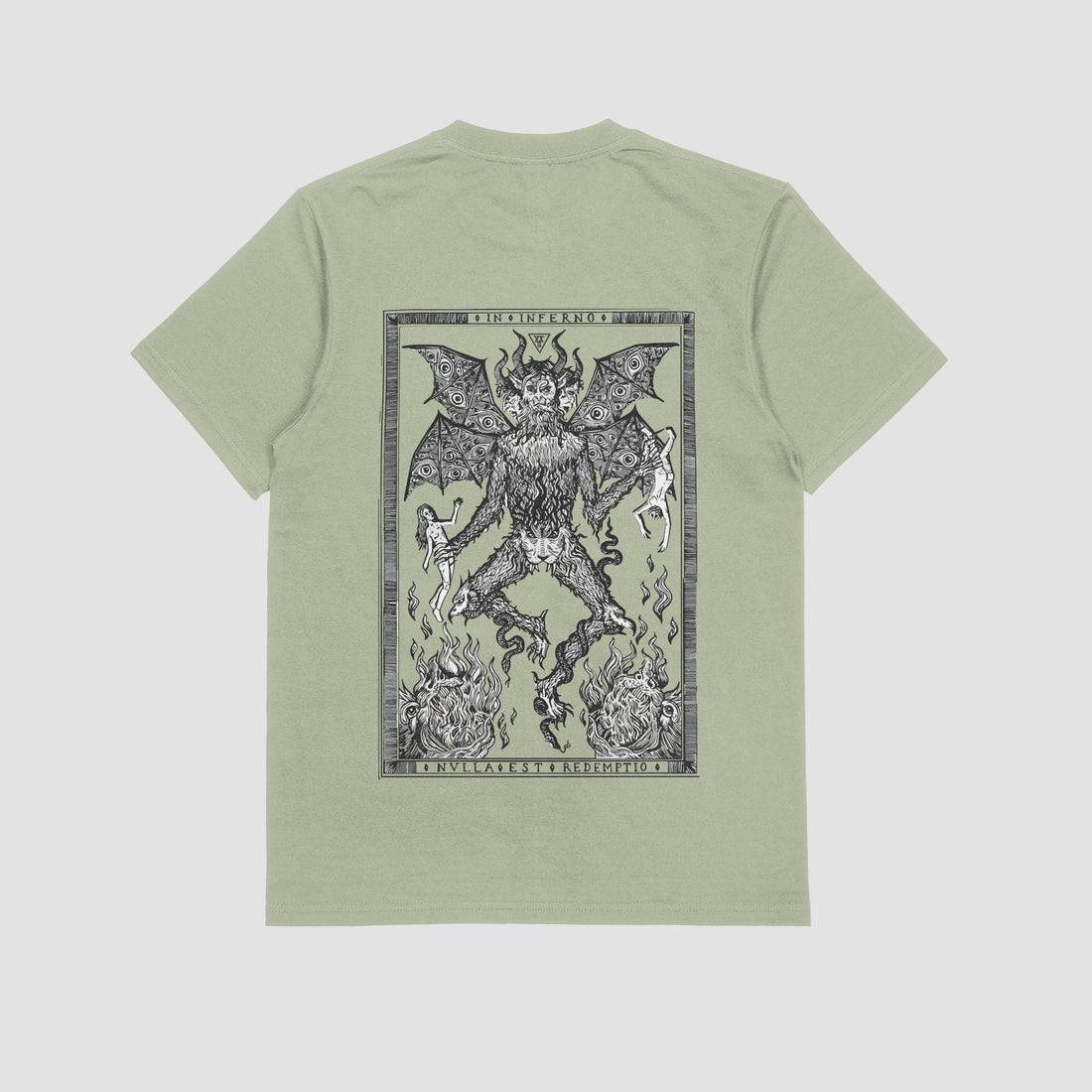  T-shirt Inferno Rose