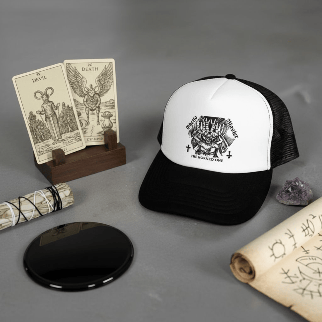Cap Ghettoblaster Trucker Honored One