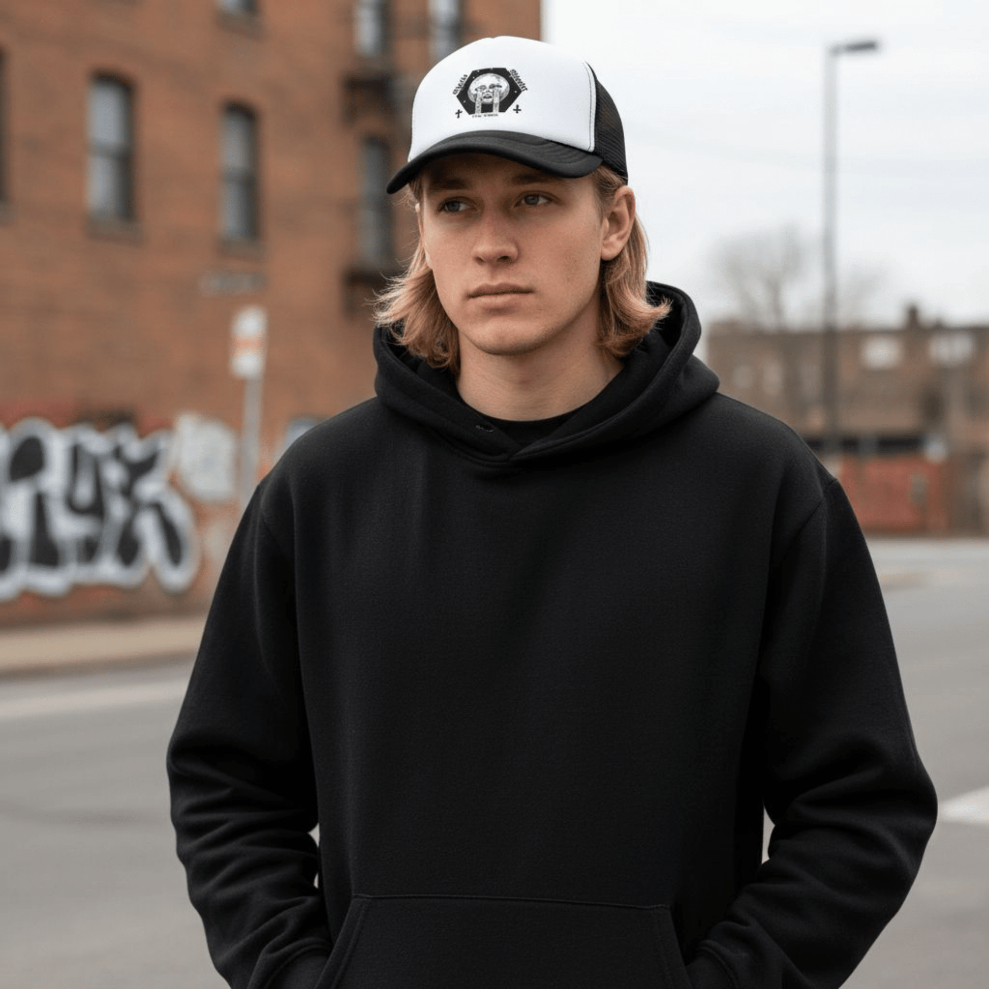 Cap Ghettoblaster Trucker Moon accessori