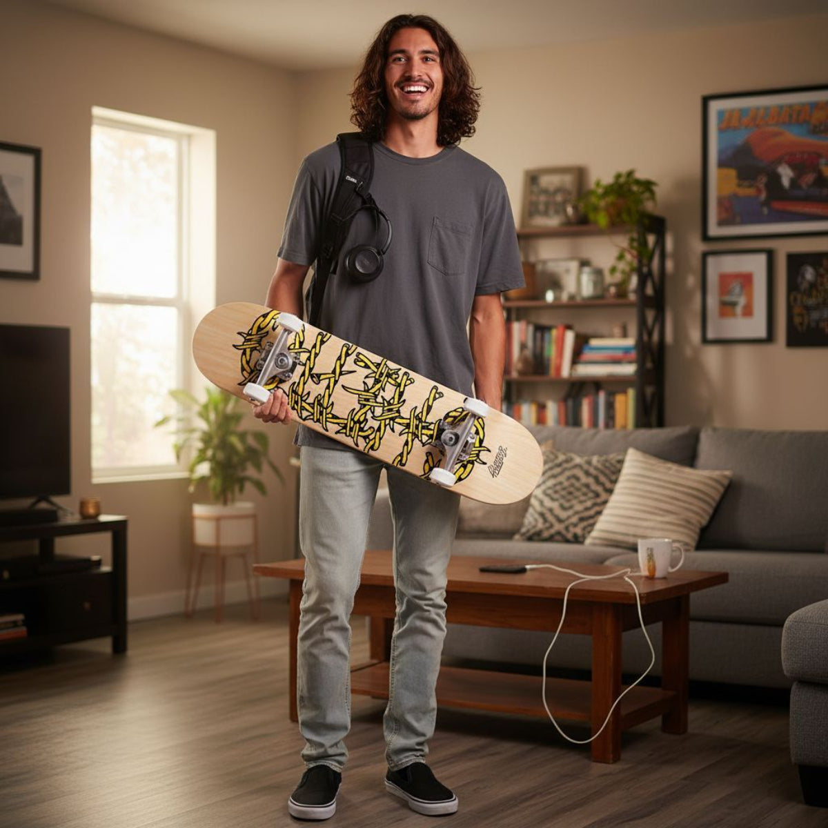 Complete skateboard Barded Wire 8.375" skateboard