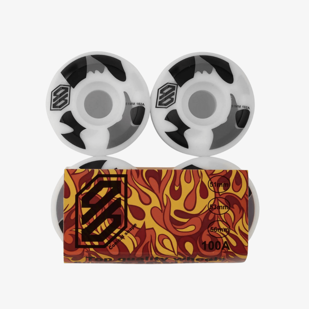 Confezione da 4 Ruote skate Camo 102A