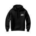 Corporate Hoodie Black – Felpa con Cappuccio in Cotone Biologico felpa