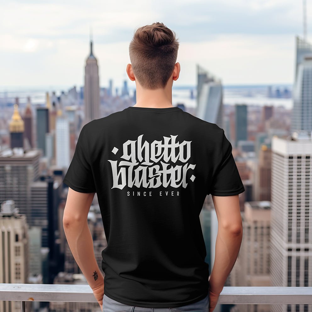 Corporate Tee Black - ghettoblasterwear