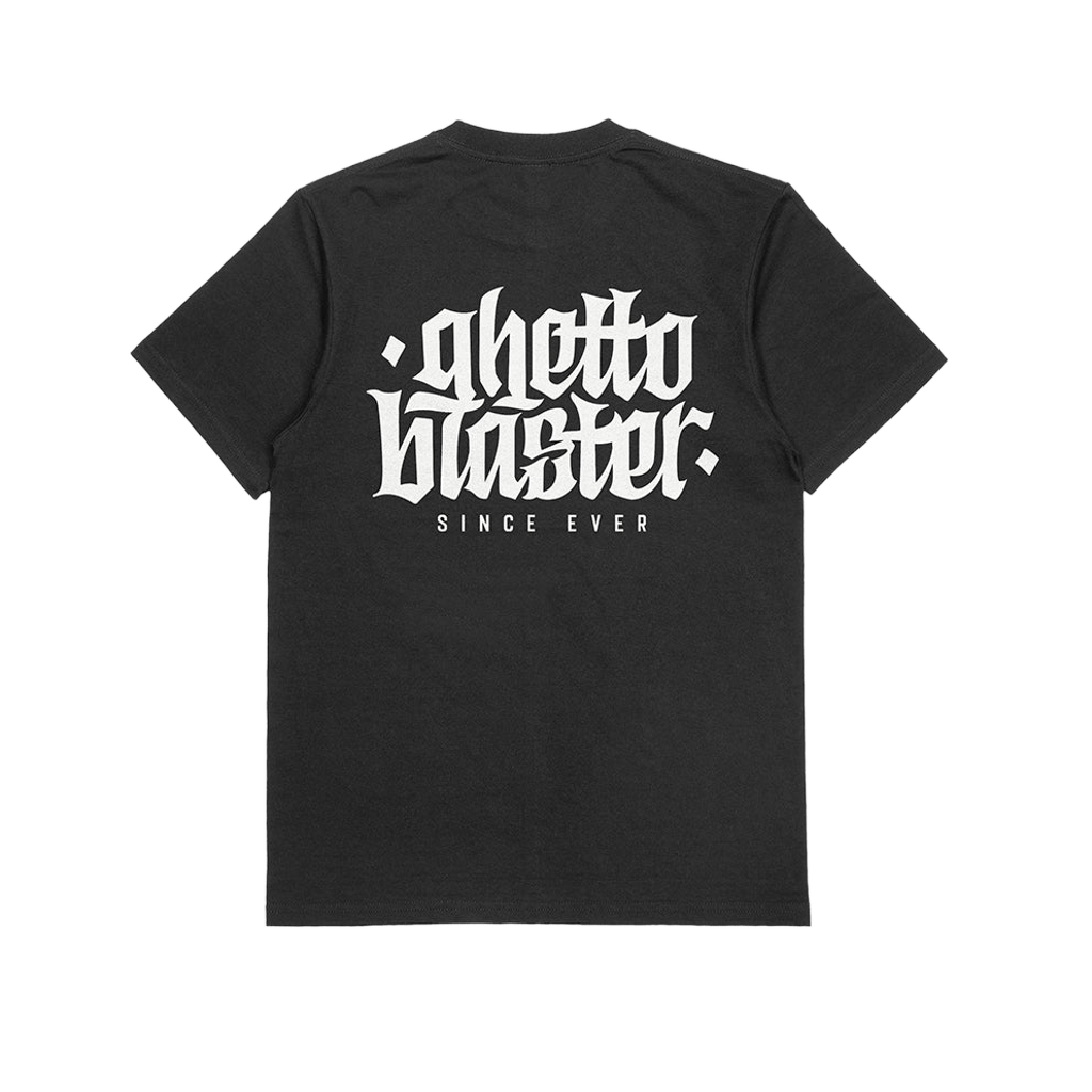 Corporate Tee Black - Ghettoblaster tee
