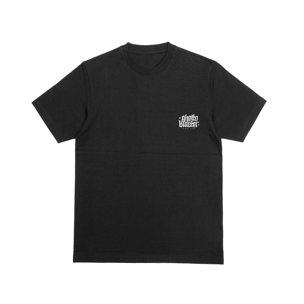 Corporate Tee Black - Ghettoblaster tee
