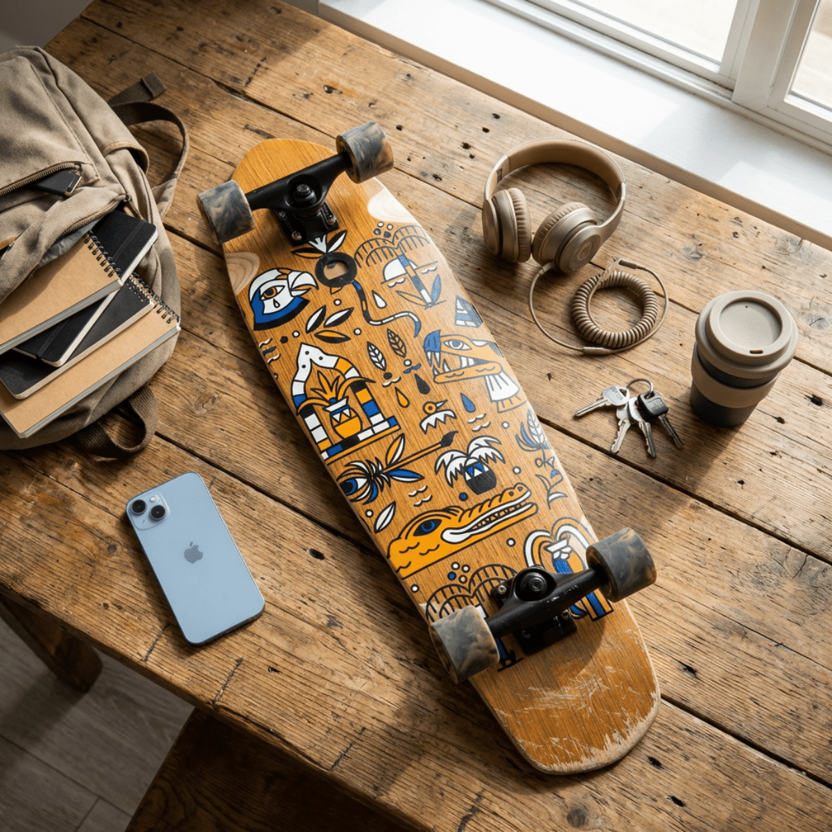 Cruiser Medium Geroglifics 32"