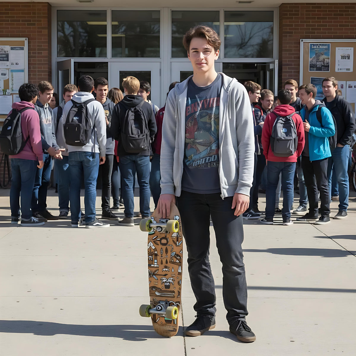 Cruiser Medium Geroglifics 32" skateboard