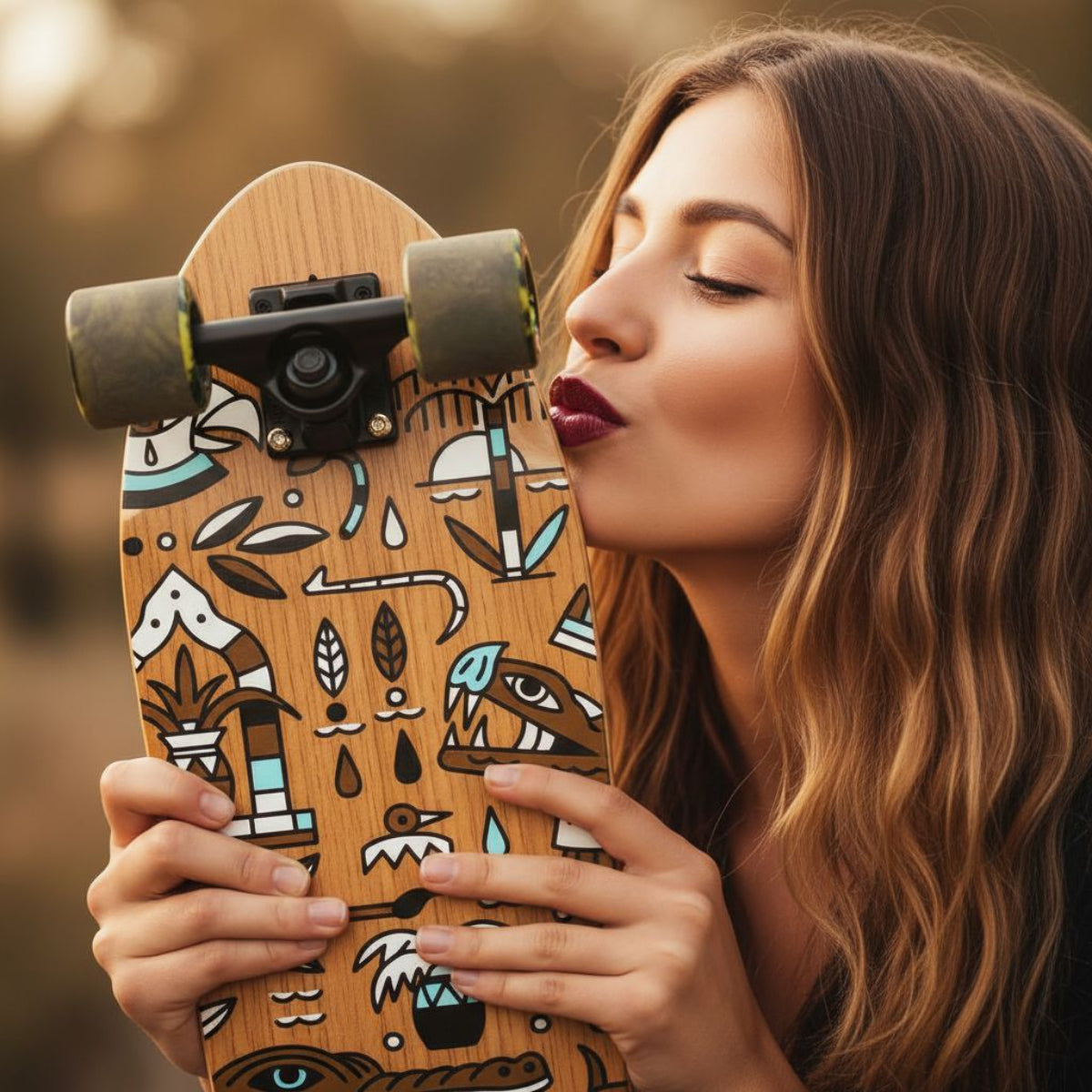 Cruiser Medium Geroglifics 32" skateboard