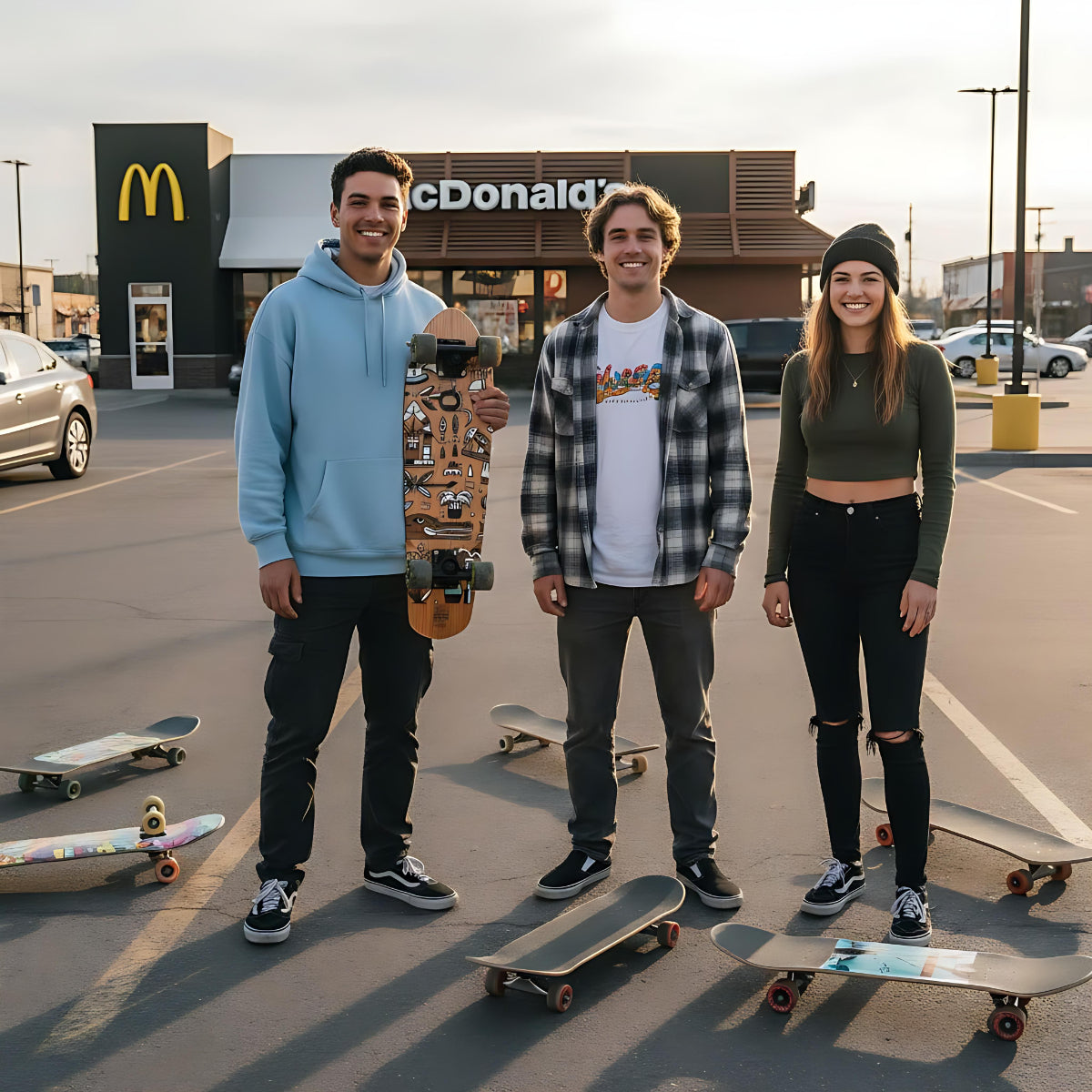 Cruiser Small Geroglifics 26" skateboard