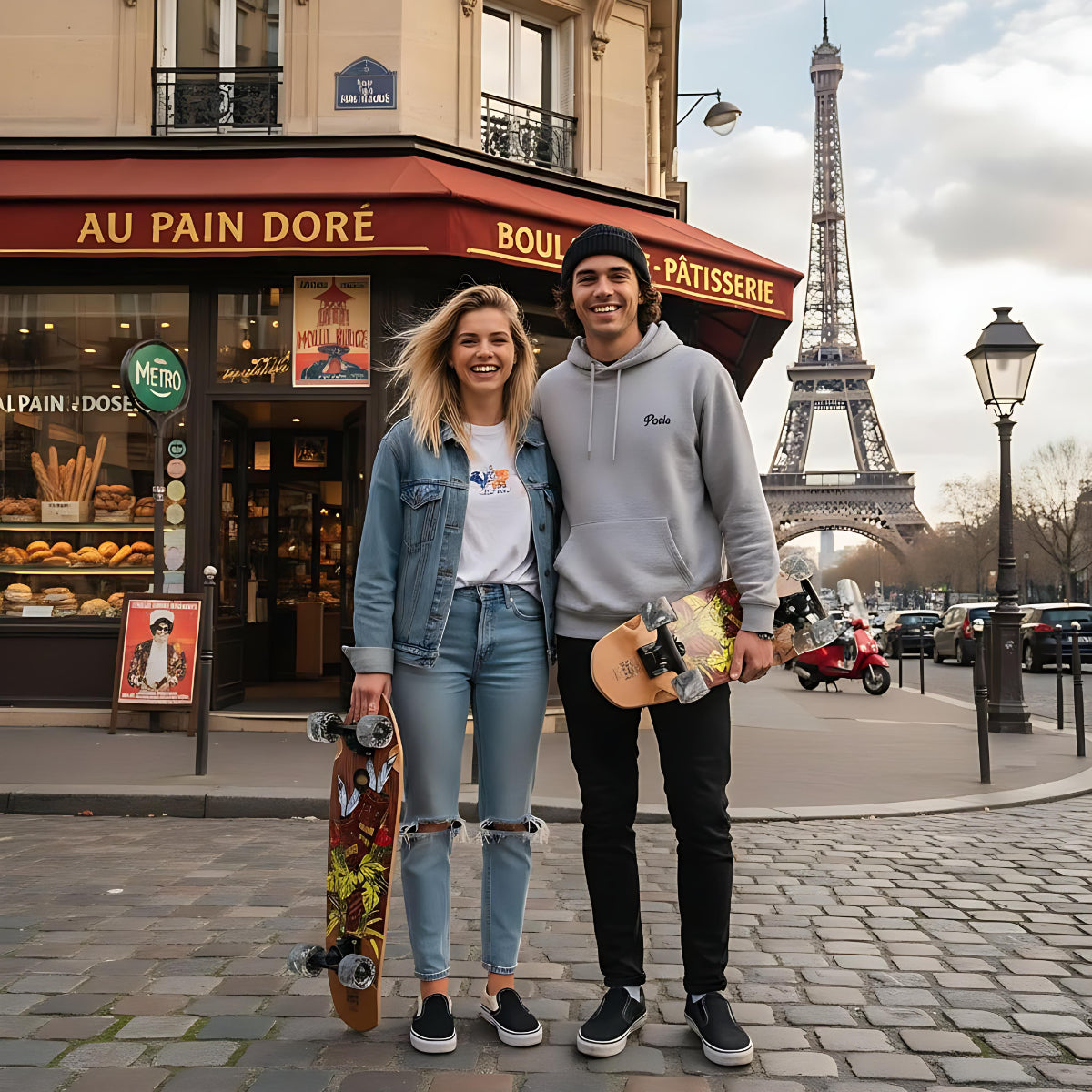 Cruiser Tiki Totem Mogano 32" skateboard