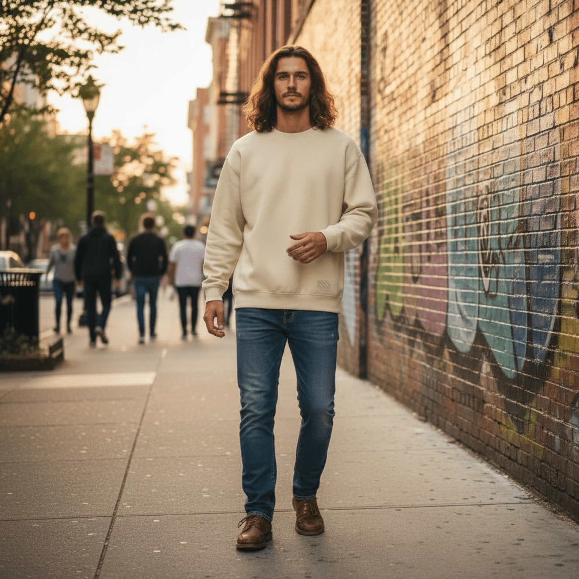 Felpa Unisex Butter Girocollo felpa