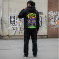 Felpa con Cappuccio Devil Scream-Black-Streetwear