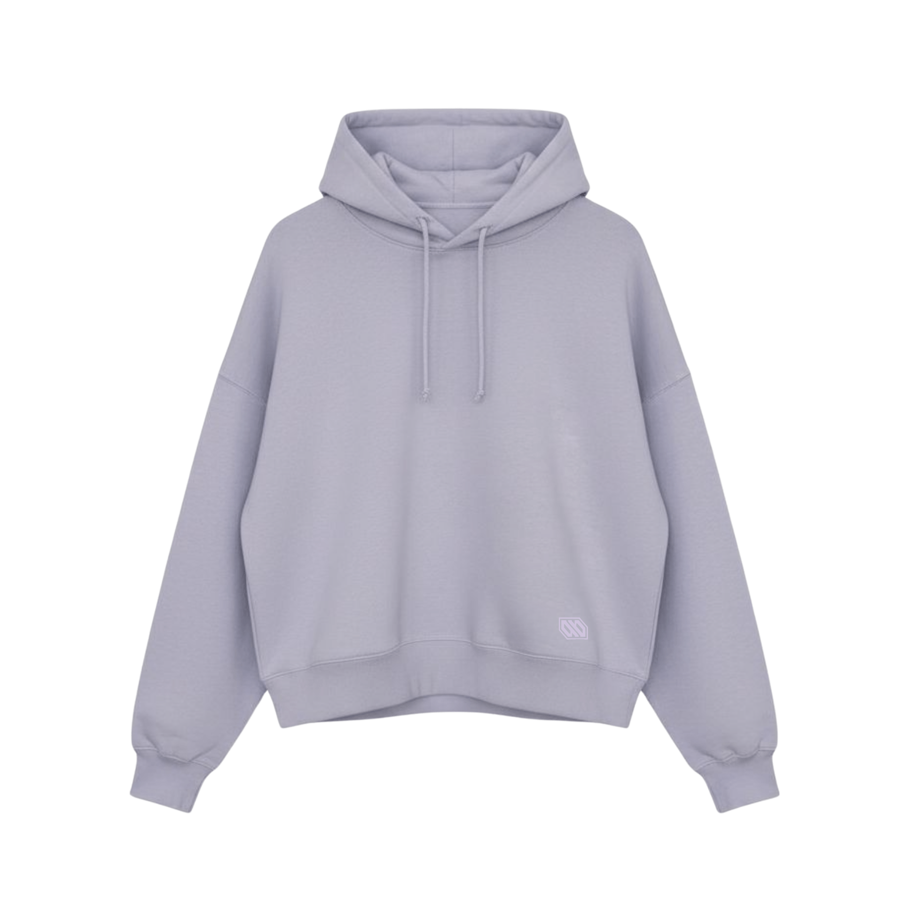 Felpa con Cappuccio Logo Nora Lavender