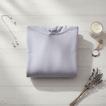 Felpa con Cappuccio Logo Nora Lavender felpa