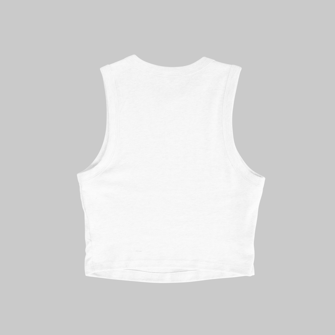 Fiocco Crop Top White