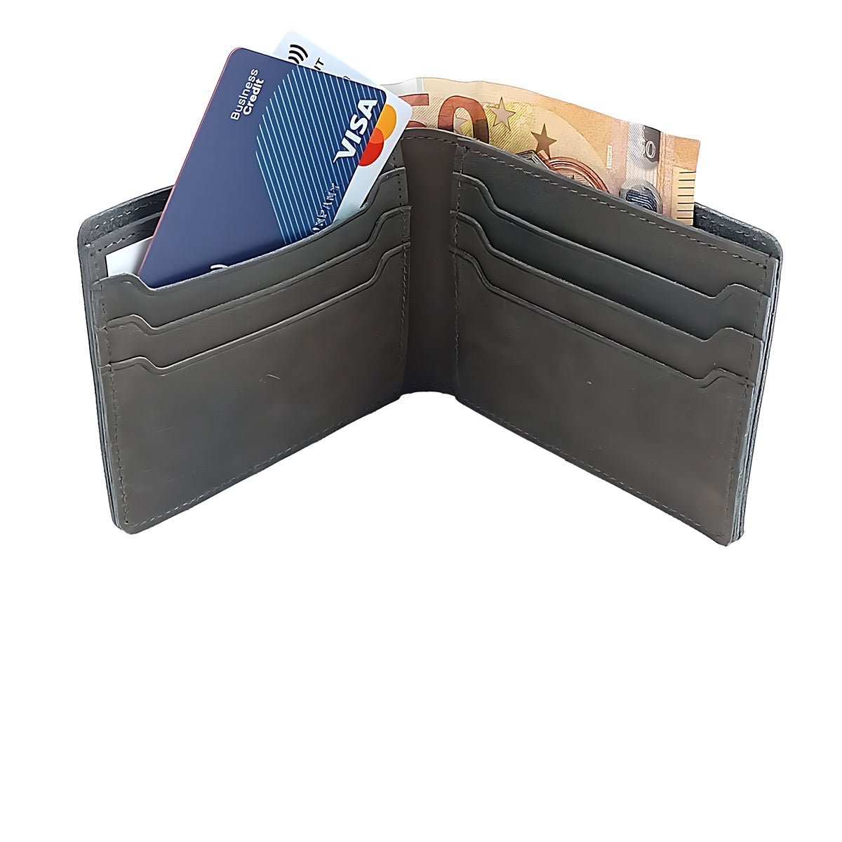 Ghetto Blaster Portafoglio Elegante in Pelle con Protezione RFID - ghettoblasterwear
