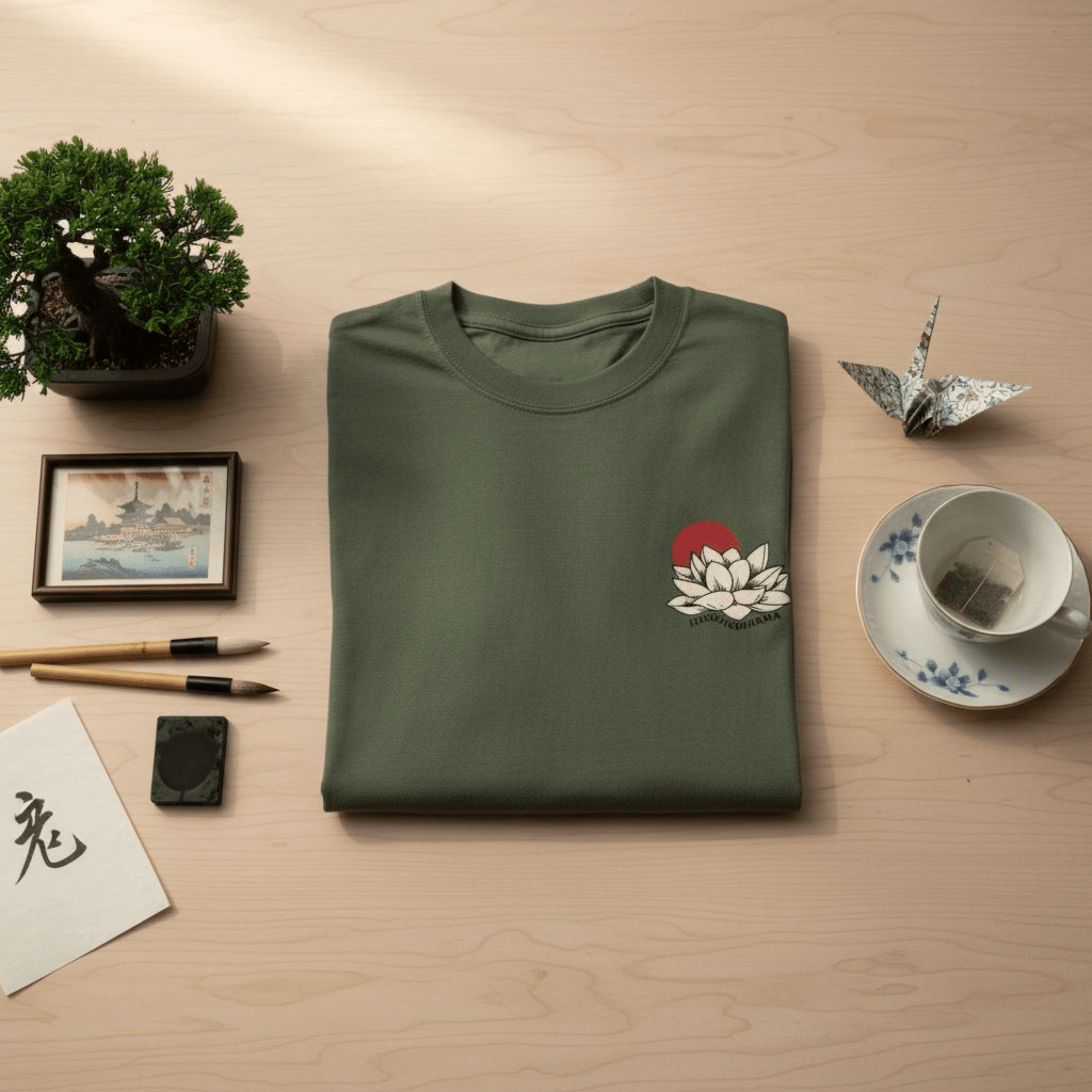 Hasunoana Tee Olive - Ghettoblaster