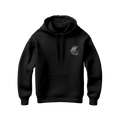 Lagoon Hoodie Black – Felpa con Cappuccio in Cotone Biologico felpa