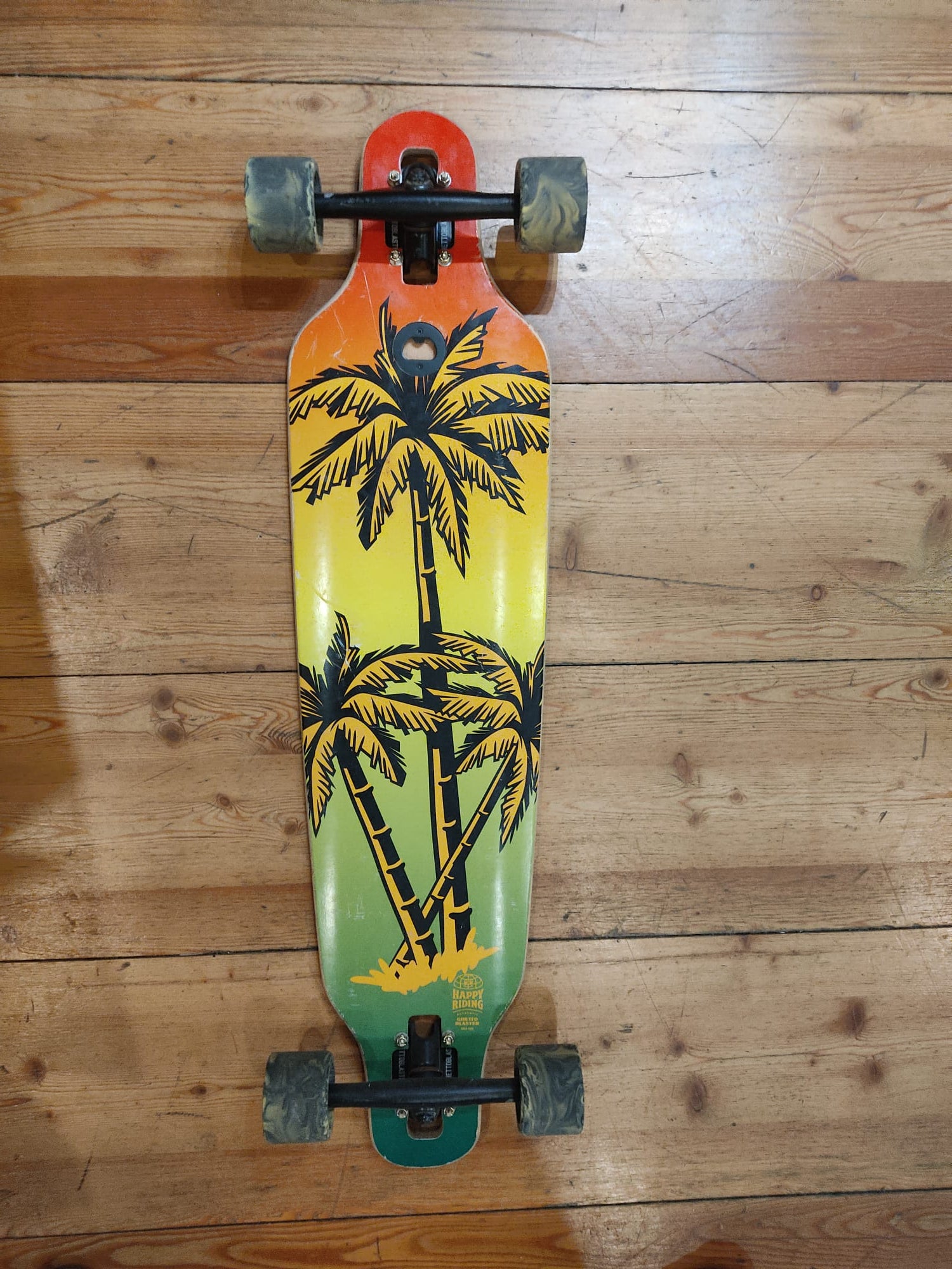 Longboard Usato – Grado 7/10 | Tavola in Acero Hard Rock Maple