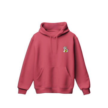 Meow Hoodie Canary Red