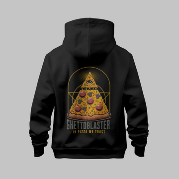 Pizza Trust Hoodie Black