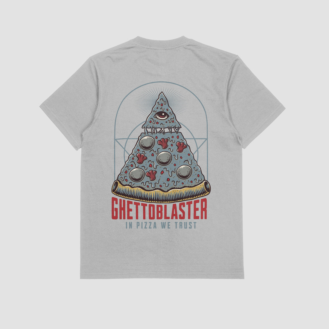 Pizza Trust Tee Grey Heather