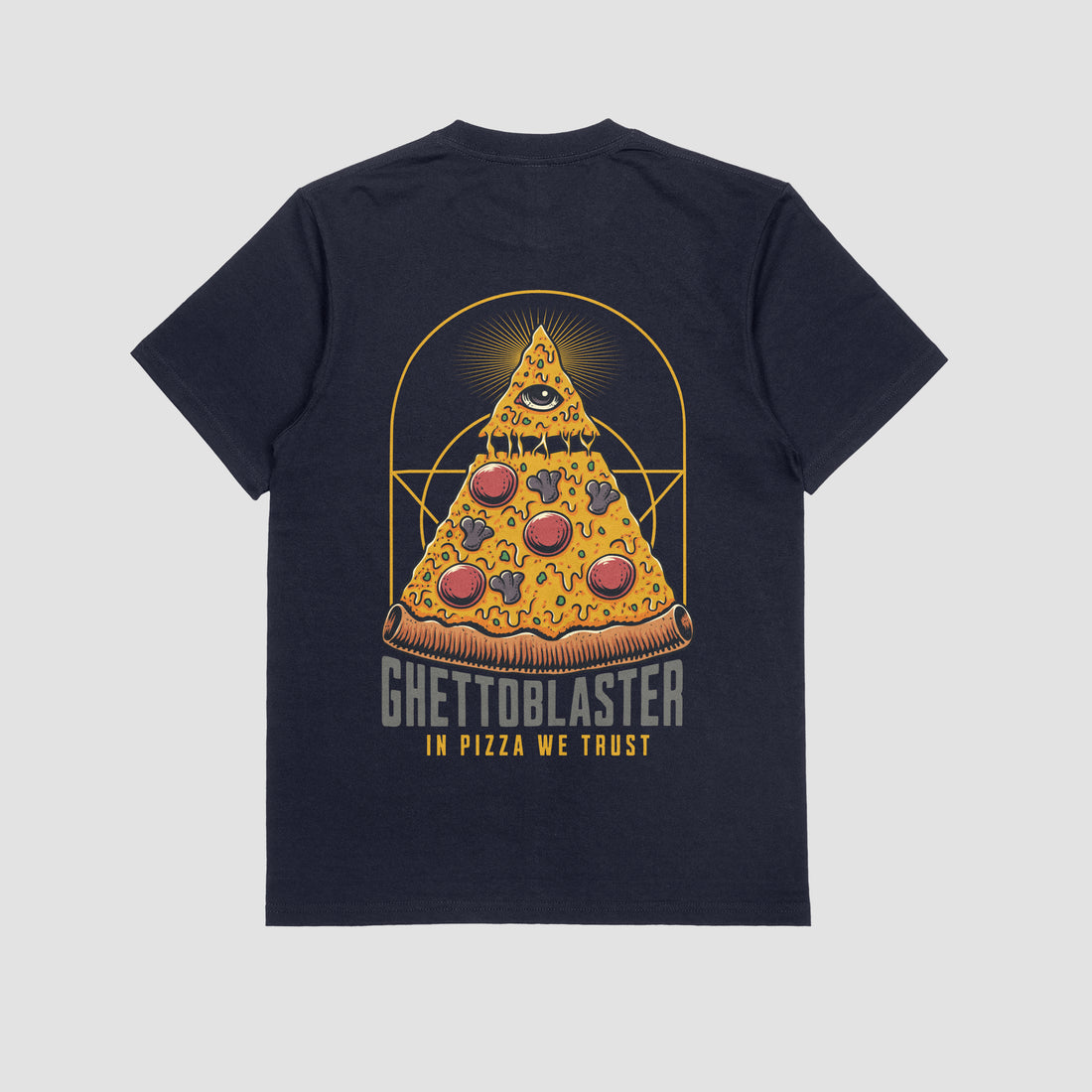 Pizza Trust Tee Navy