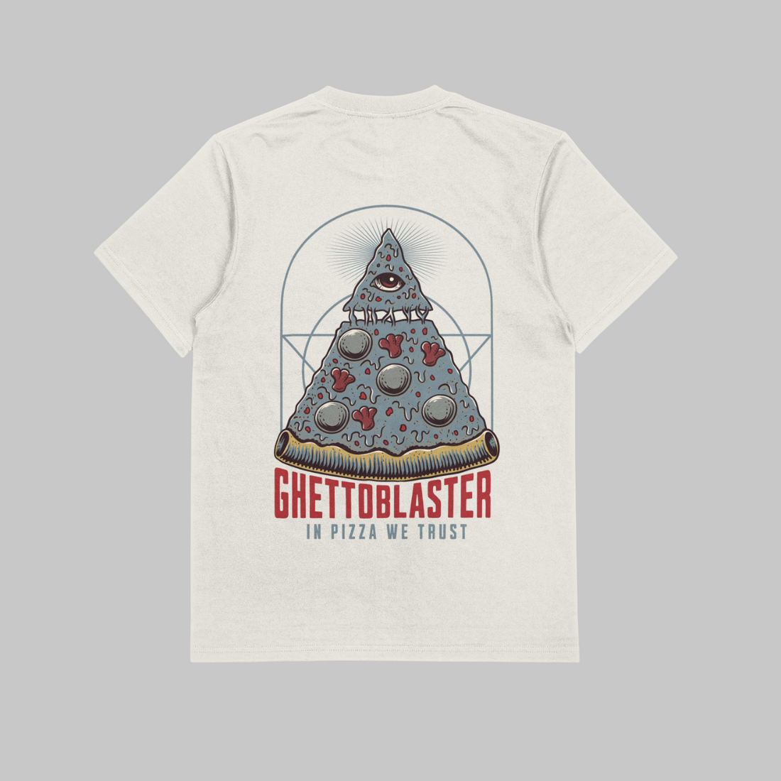 Pizza Trust Tee Off White