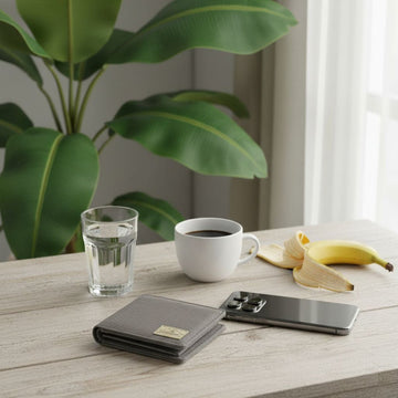 Portafoglio in Canvas con Blocco RFID grey accessori