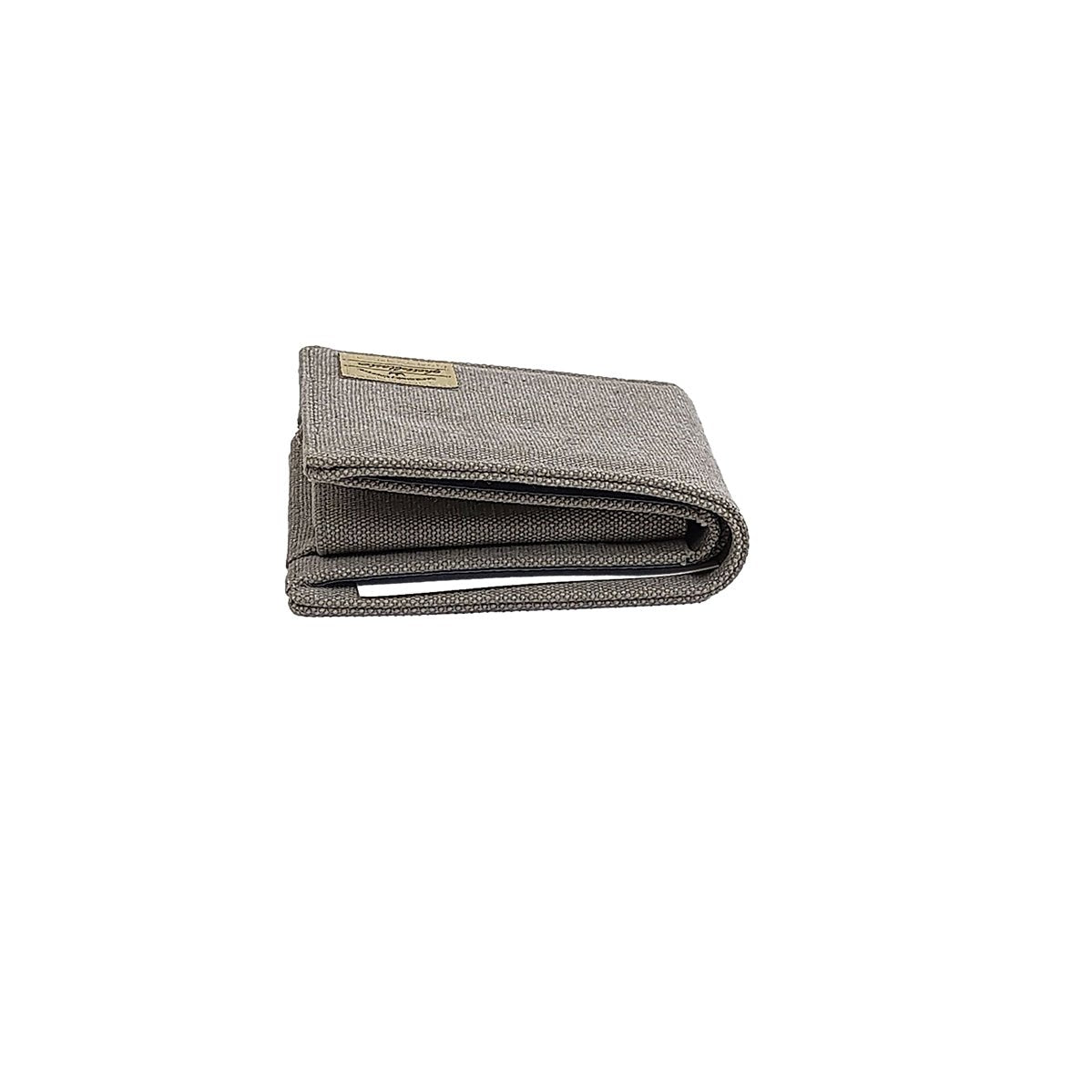 Portafoglio portamonete Canvas RFID grey accessori