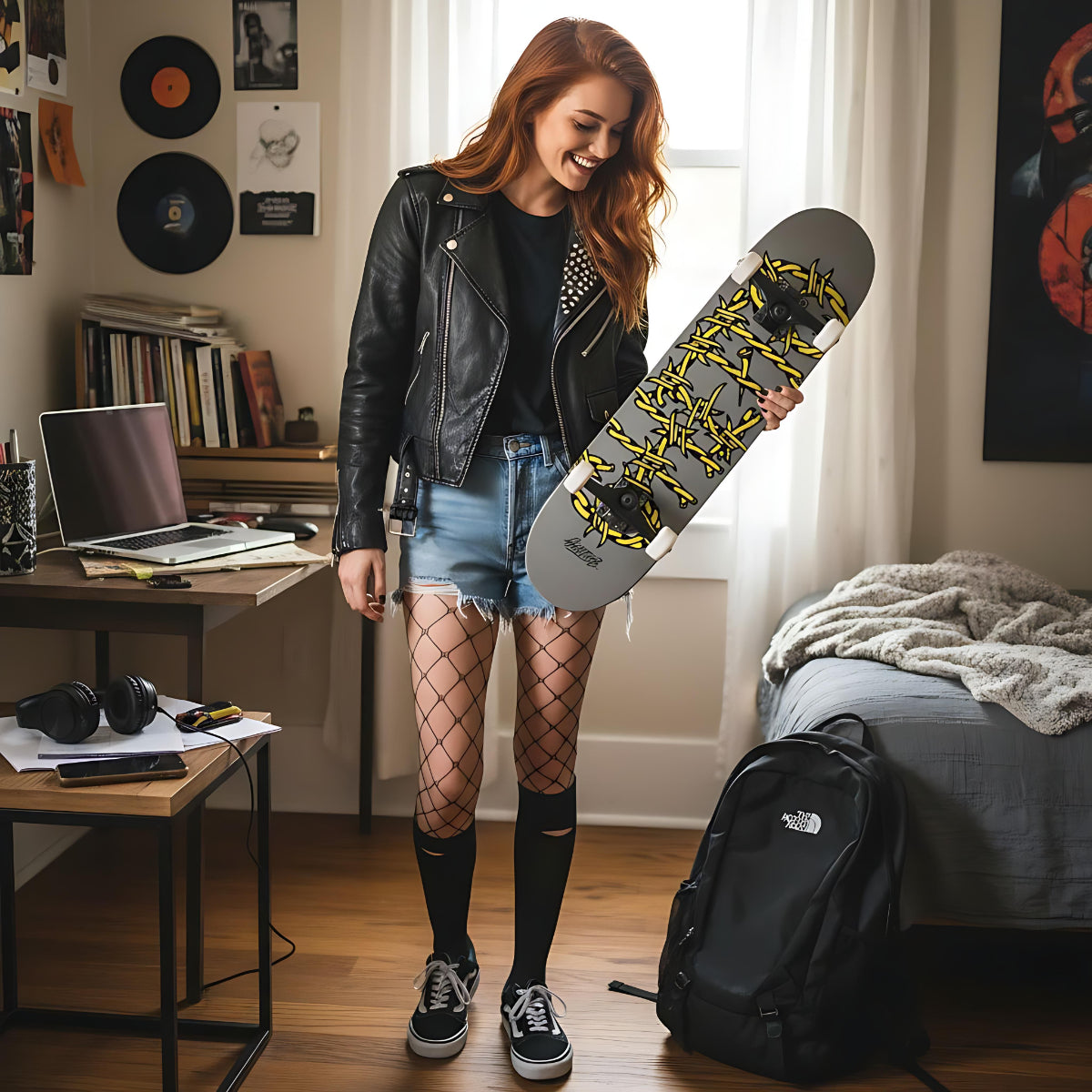 Skate per iniziare Barbed Wire Grey 7.87" tavola skateboard