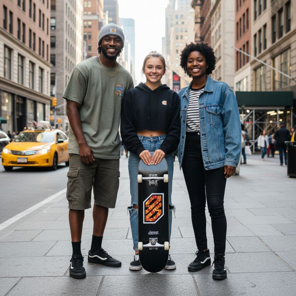 Skate per iniziare Flame White 8.25" tavola skateboard