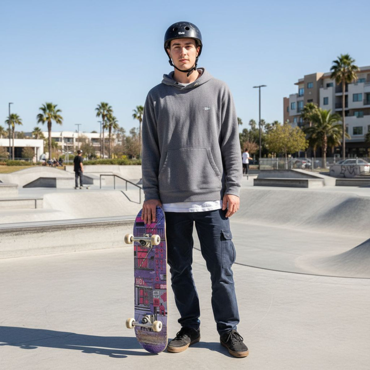 Skate per iniziare Ghetto Hotel Purple 8.125" tavola skateboard