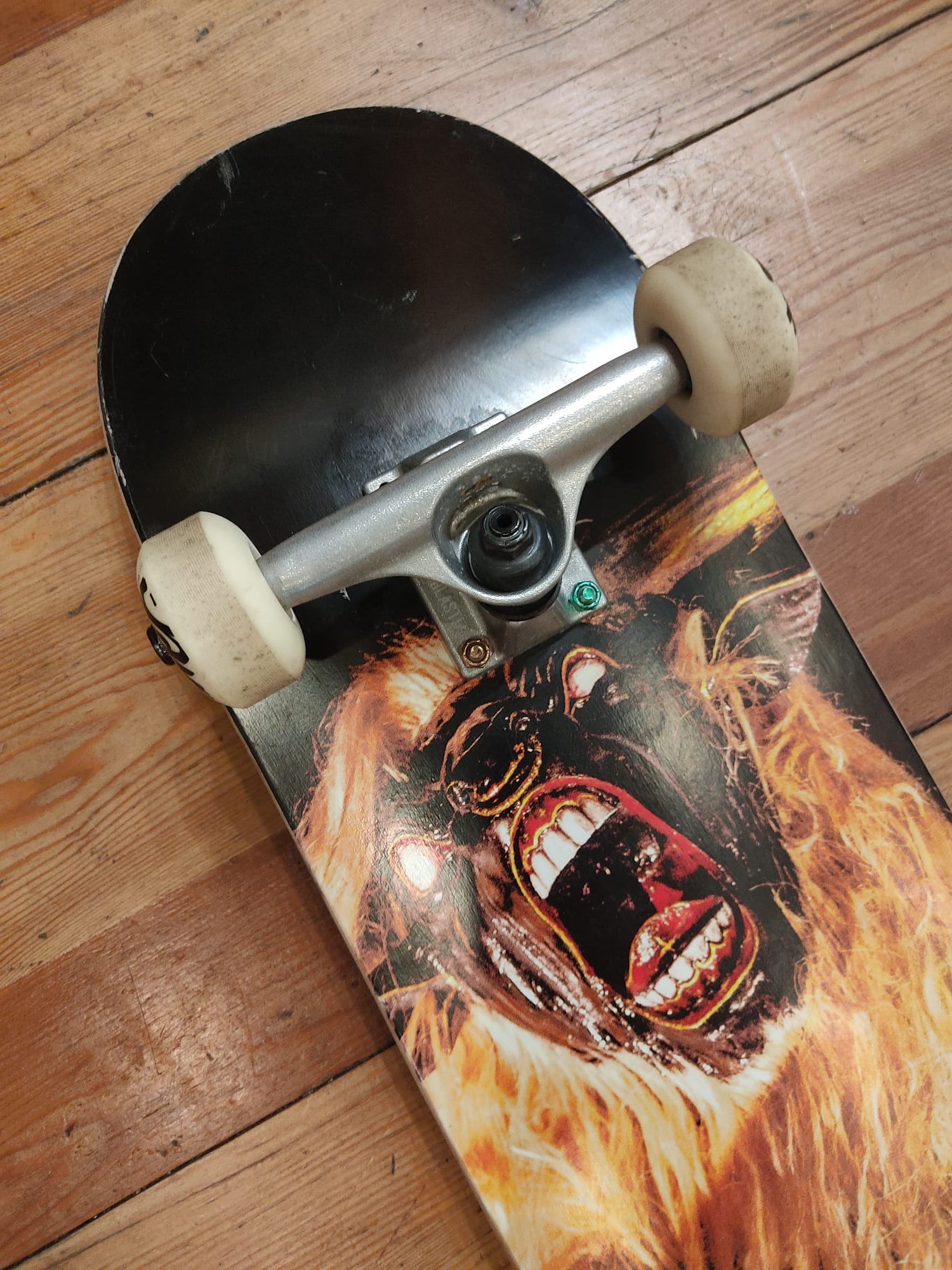 Skateboard Usato – Grado 6/10 | Tavola 8.125" in Acero Hard Rock Canadese