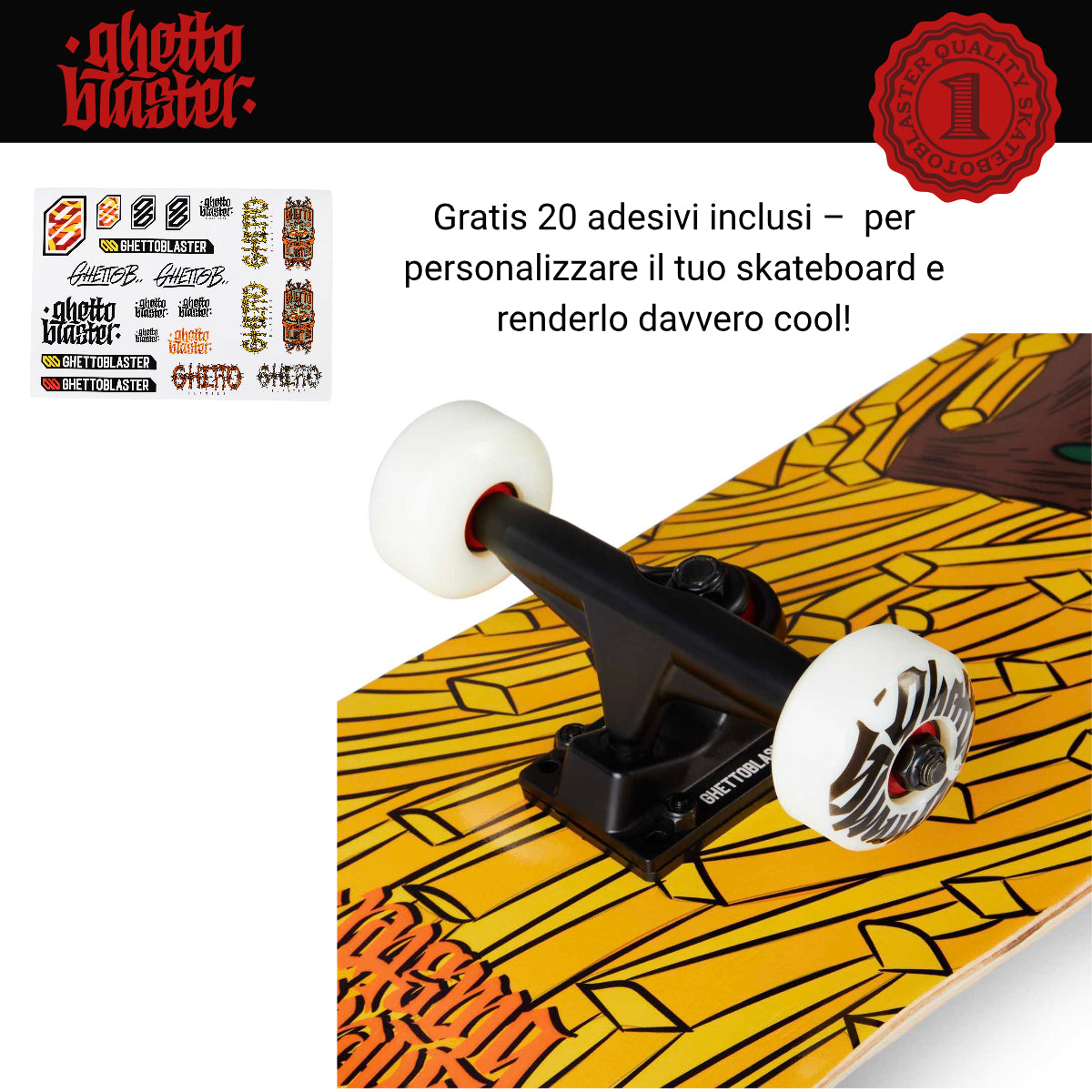 Skate per iniziare Forest Fries 8.0" tavola skateboard