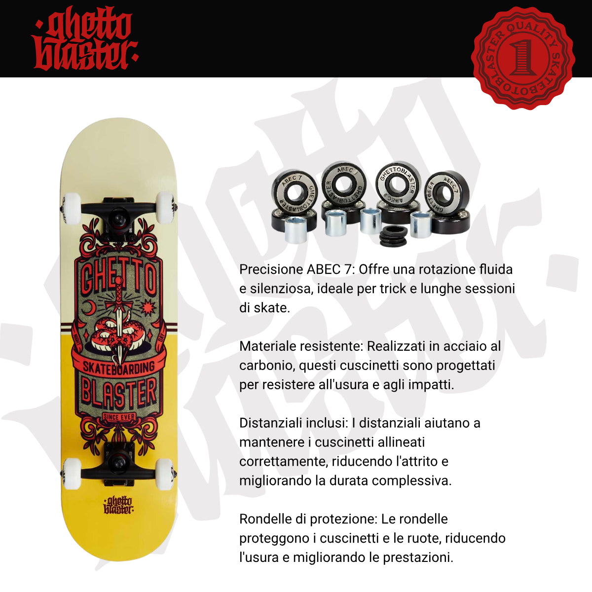 Skate per iniziare Sword Sand 8.0" tavola skateboard