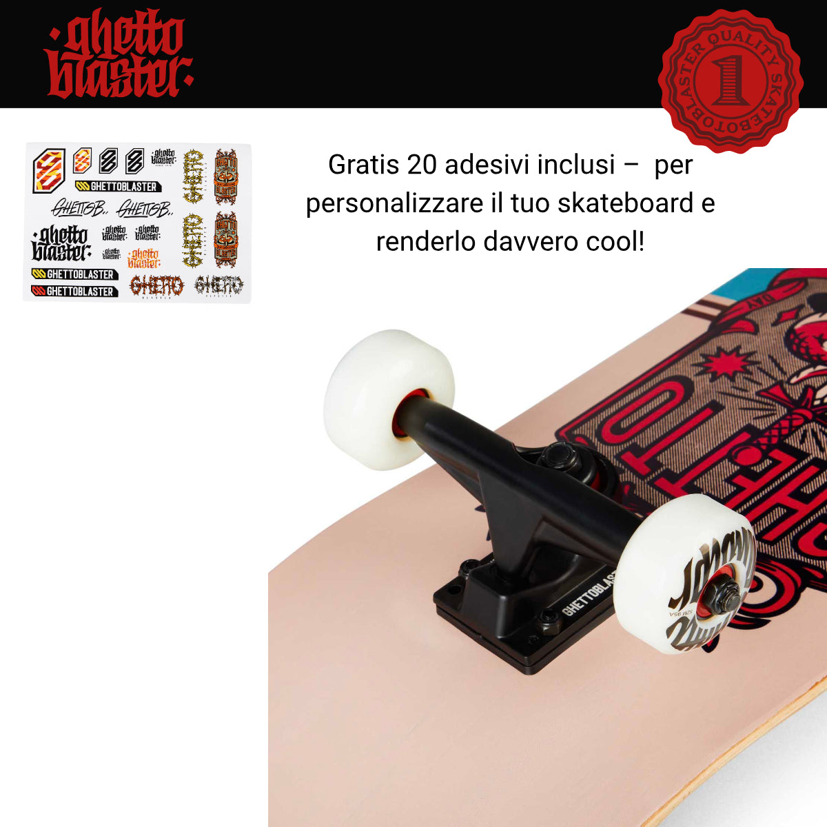 Skate per iniziare Sword Snp 8.125" tavola skateboard