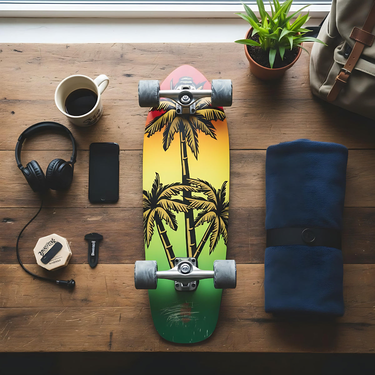 Surfskate Palm Sand 30" x 9.75" skateboard