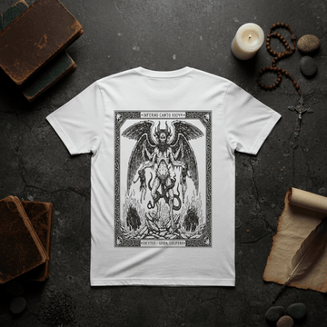 T-Shirt Dante series Lucifer-White-Streetwear